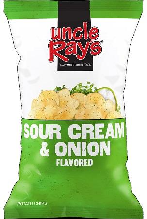 UNCLE RAY'S (1.5OZ) SOUR CREAM & ONION Convenience and Grocery Snacks Wholesale Distributor in Montreal Quebec