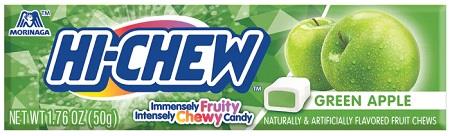 HI-CHEW STICK GREEN APPLE  (REG) Candy Convenience and Grocery Wholesale Distributor in Montreal Quebec