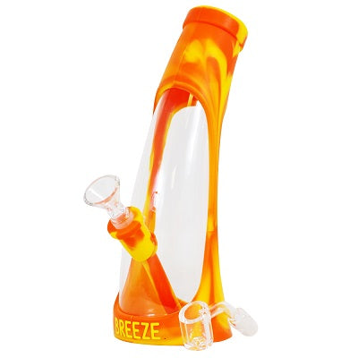 BREEZE CAPRICORN SILICONE -ORANGE Smoker Accessories Wholesale Distributor in Montreal Quebec