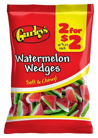 GURLEY'S 2/$2 WATERMELON WEDGES Candy Convenience and Grocery Wholesale Distributor in Montreal Quebec