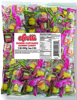 E.FRUTTI *BULK GUMMI CUPCAKE Candy Convenience and Grocery Wholesale Distributor in Montreal Quebec
