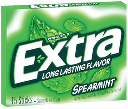EXTRA PTY PK SPEARMINT Chewing Gum Convenience and Grocery Wholesale Distributor in Montreal Quebec