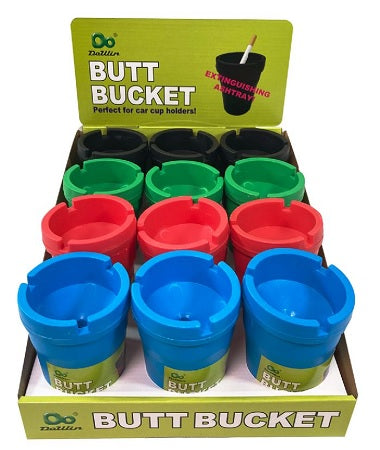 BUTT BUCKET CAR ASHTRAY ASST. Smoker Accessories Wholesale Distributor in Montreal Quebec
