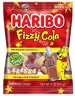 HARIBO 5OZ FIZZY COLA Candy Convenience and Grocery Wholesale Distributor in Montreal Quebec