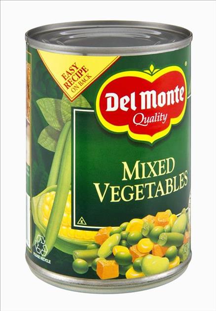 DEL MONTE MIXED VEGETABLES Canned Grocery Products from Wholesale Distributor in Montreal Quebec