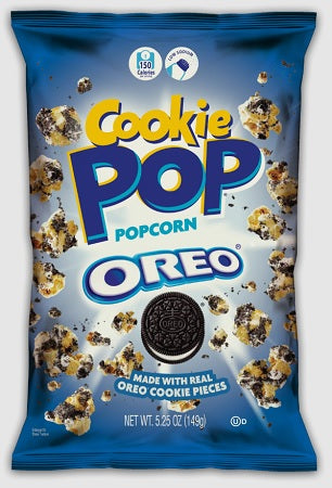 COOKIE POP - OREO POPCORN 5.25OZ 149 g (Box of 12 Units)
