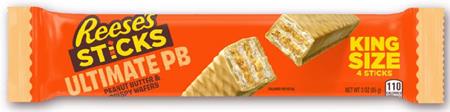 REESE'S STICKS ULTIMATE PEANUT BUTTER(KING) 85 g (Box of 24 Units)