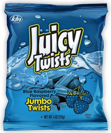 JUICY TWISTS BLUE RASPBERRY Candy Convenience and Grocery Wholesale Distributor in Montreal Quebec