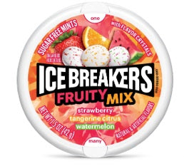 ICE BREAKER*TIN*FRUITY MIX Mints Convenience and Grocery Wholesale Distributor in Montreal Quebec