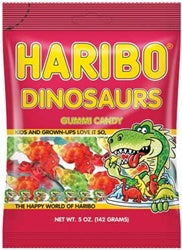 HARIBO 5OZ DINOSAURS Candy Convenience and Grocery Wholesale Distributor in Montreal Quebec