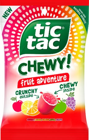TIC TAC CHEWY PEG FRUIT Candy Convenience and Grocery Wholesale Distributor in Montreal Quebec