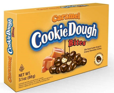 COOKIE DOUGH BITES BOX CARAMEL Chocolate Convenience and Grocery Wholesale Distributor in Montreal Quebec
