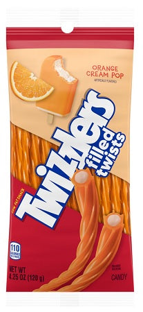 TWIZZLERS FILLED ORANGE CREAM POP Candy Convenience and Grocery Wholesale Distributor in Montreal Quebec