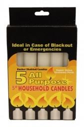 EMERGENCY HOUSEHOLD CANDLE 5" 5PK Household Products Wholesale Distributor in Montreal Quebec