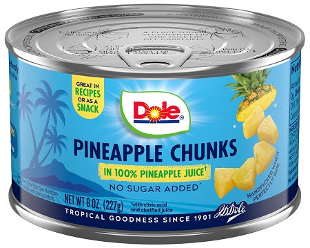 DOLE PINEAPPLE CHUNKS (JUICE) Canned Grocery Products from Wholesale Distributor in Montreal Quebec