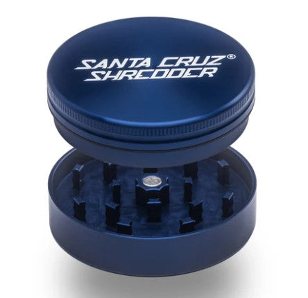 SANTA CRUZ 2PC GRINDER LG -BLUE Smoker Accessories Wholesale Distributor in Montreal Quebec
