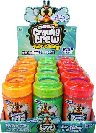 CRAWLY CREW CRUNCHY CANDY Novelty Candy Convenience and Grocery Wholesale Distributor in Montreal Quebec