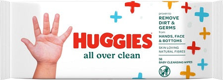 HUGGIES WIPES ALL OVER CLEAN 56CT Baby Products Canadian Wholesale Distributor in Montreal Quebec