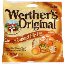 WERTHERS CARAMEL FILLED 2.65OZ PEG Candy Convenience and Grocery Wholesale Distributor in Montreal Quebec