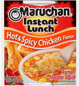 MARUCHAN -CUP HOT&SPICY CHICKEN Ramen Noodles Wholesale Distributor in Montreal Quebec