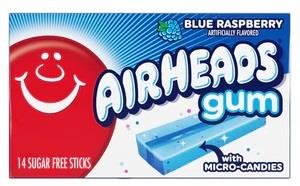 AIRHEADS GUM BLUE RASPBERRY Chewing Gum Convenience and Grocery Wholesale Distributor in Montreal Quebec