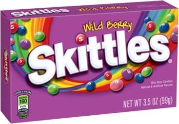 SKITTLES BOX WILD BERRY (3.5OZ) Candy Convenience and Grocery Wholesale Distributor in Montreal Quebec