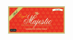 ROYAL MAJESTIC 100'S RED TUBE Smoker Accessories Wholesale Distributor in Montreal Quebec