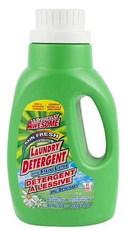AWESOME LIQ.LAUNDRY 42OZ RAIN FRESH Cleaning Supplies Wholesale Distributor in Montreal Quebec