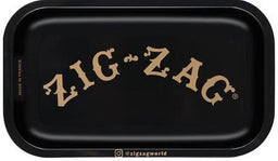 ZIG ZAG (SM.ROLLING TRAY) BLACK Smoker Accessories Wholesale Distributor in Montreal Quebec