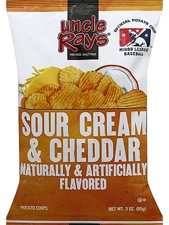 UNCLE RAY'S 3OZ SOUR CREAM & CHEDDAR Convenience and Grocery Snacks Wholesale Distributor in Montreal Quebec