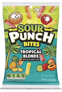 SOUR PUNCH -PEG BITES TROPICAL Candy Convenience and Grocery Wholesale Distributor in Montreal Quebec