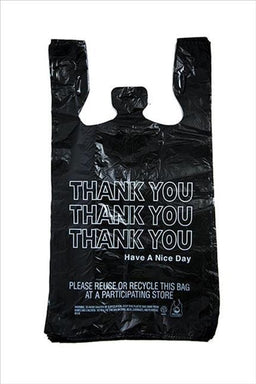SHOPPING BAG (T/Y) *US*BLACK.1/6 Convenience and Grocery Store Supplies Wholesale Distributor in Montreal Quebec