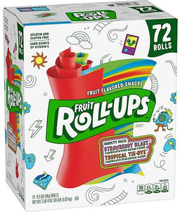 FRUIT ROLL-UPS STRAW/TROPICAL Convenience and Grocery Snacks Wholesale Distributor in Montreal Quebec
