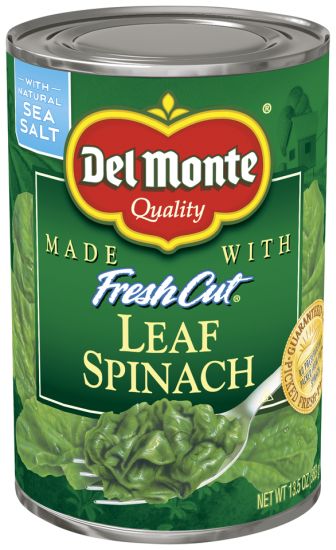 DEL MONTE LEAF SPINACH Canned Grocery Products from Wholesale Distributor in Montreal Quebec