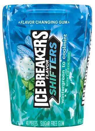 ICE BREAKER.SHIFTERS BTL WINTER COOL Chewing Gum Convenience and Grocery Wholesale Distributor in Montreal Quebec