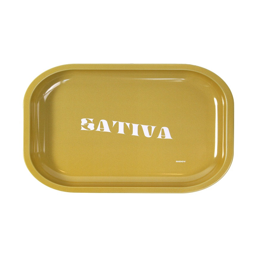 GIDDY ROLLING TRAY (MED) - SATIVA Smoker Accessories Wholesale Distributor in Montreal Quebec
