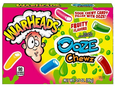 WARHEADS OOZE CHEWZ 3.5OZ BOX Candy Convenience and Grocery Wholesale Distributor in Montreal Quebec