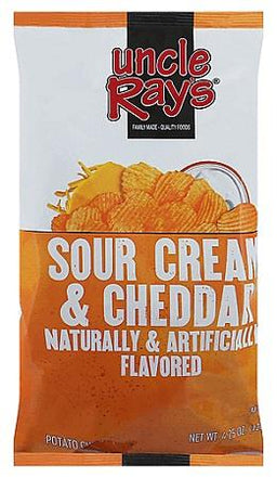 UNCLE RAY'S 4.25OZ SOUR CREAM & CHEDDAR Convenience and Grocery Snacks Wholesale Distributor in Montreal Quebec