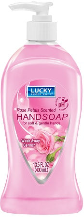 LUCKY LIQ.SOAP ROSE PETALS Convenience and Grocery Store Supplies Wholesale Distributor in Montreal Quebec
