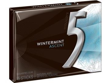 5 PTY PK ASCENT -WINTERMINT Chewing Gum Convenience and Grocery Wholesale Distributor in Montreal Quebec