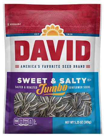 DAVID JUMBO SWEET & SALTY Convenience and Grocery Snacks Wholesale Distributor in Montreal Quebec
