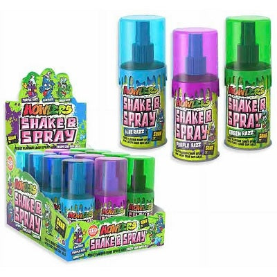 HOWLERS SHAKE & SPRAY CANDY ASST. Novelty Candy Convenience and Grocery Wholesale Distributor in Montreal Quebec