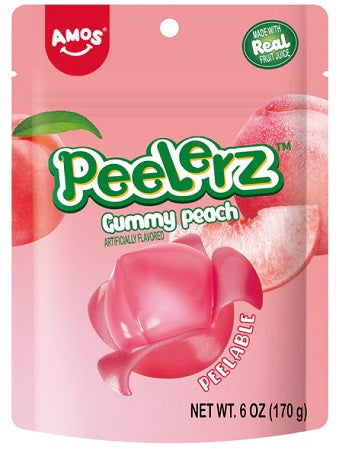 PEELERZ 6OZ PEG GUMMY PEACH Candy Convenience and Grocery Wholesale Distributor in Montreal Quebec