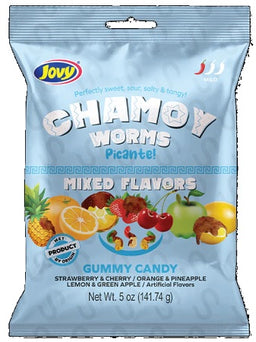 JOVY CHAMOY GUMMY WORMS PEG Candy Convenience and Grocery Wholesale Distributor in Montreal Quebec