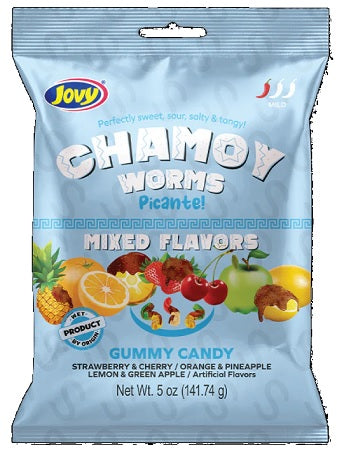 JOVY CHAMOY GUMMY WORMS PEG Candy Convenience and Grocery Wholesale Distributor in Montreal Quebec