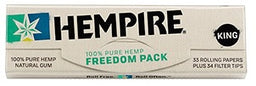 HEMPIRE PAPERS KING FREEDOM PACK Smoker Accessories Wholesale Distributor in Montreal Quebec