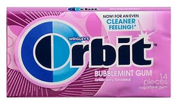 ORBIT GUM BUBBLEMINT Chewing Gum Convenience and Grocery Wholesale Distributor in Montreal Quebec