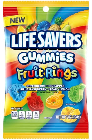 LIFESAVERS GUMMIES 7OZ FRUIT RING Candy Convenience and Grocery Wholesale Distributor in Montreal Quebec