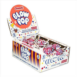 CHARMS B POP CHERRY .25 Candy Convenience and Grocery Wholesale Distributor in Montreal Quebec