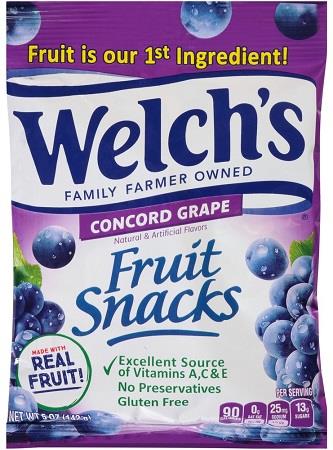 WELCHS (5OZ) CONCORD GRAPE Convenience and Grocery Snacks Wholesale Distributor in Montreal Quebec